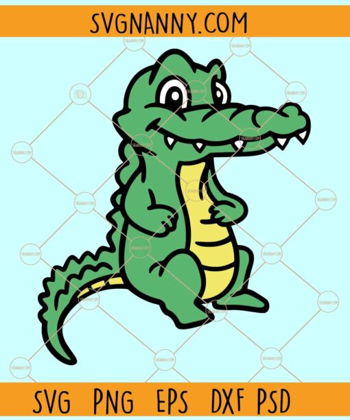 Alligator SVG, Crocodile Clipart svg, Alligator clipart svg, Alligator png