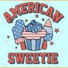 American sweetie svg, 4th July svg, American svg, USA Flag svg, Merica svg