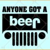 Anyone got a beer Jeep headlights svg, Jeep Headlights svg, Jeep svg files, Funny Jeep quote svg