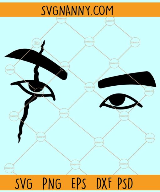 August D eyes SVG, BTS Suga Daechwita Eyes Vector svg, Agust D D-2 SVG