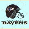 Baltimore ravens helmet svg, Baltimore ravens Football svg, Baltimore ravens svg