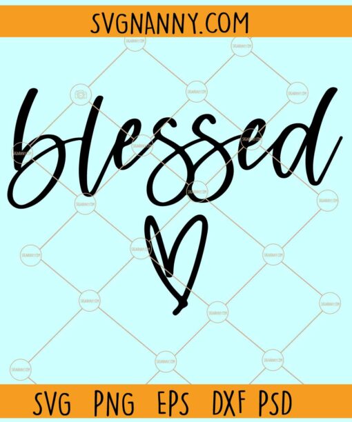 Blessed SVG, Christian svg, Religious svg, Blessed Word Svg, Christian Quotes Svg