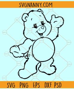 Care Bears SVG, Care Bears Clipart svg, Cartoon Svg, Care Bears Png