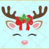 Christmas Reindeer SVG, Christmas sign svg, Christmas svg file, Christmas png, Merry Christmas svg