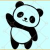 Cute panda Clip Art svg, Cute Panda svg, Cute Baby Panda svg, Cute Animal svg