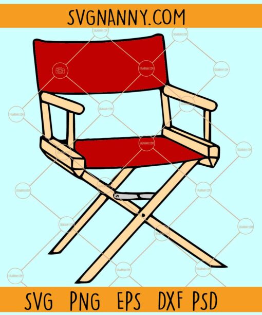 Director's  chair clipart svg, Directors Chair svg, Director's chair Royalty svg