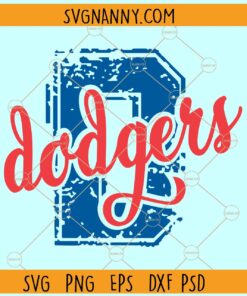 Dodgers football distressed svg, LA-Dodgers Baseball Team Svg, LA-Dodgers Svg, L-A-Dodgers svg