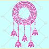 Dreamcatcher Mandala svg, Dreamcatcher Zentangle svg, Dream Catcher Png, Dreamcatcher Clipart svg