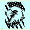 USA Flag Uncle Sam Hat svg