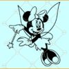 Fairy Minnie Mouse SVG, Minnie Mouse fairy clipart svg, Disneyland svg