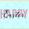Happy Easter svg, Easter svg, Easter Clipart svg, Easter sign svg, Easter Day shirt svg