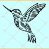 Hummingbird SVG, Hummingbird clipart svg, Flying Hummingbird svg, Hummingbird shirt svg