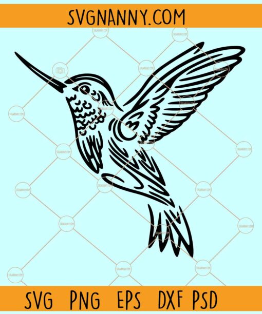 Hummingbird SVG, Hummingbird clipart svg, Flying Hummingbird svg, Hummingbird shirt svg