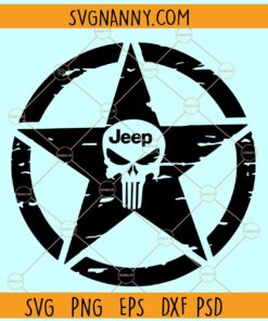 Jeep punisher skull svg, Jeep Silhouette svg, Jeep svg, Jeep lover svg, Jeep vector svg
