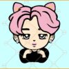 imin BTS SVG, Chibi BTS svg, Bangtan svg, Jimin SVG , Jimin shirt svg