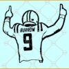 oe Burrow SVG, Joe Burrow Shirt svg, Cool Joe svg, Cincinnati Football svg, Bengals clip art svg