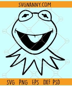 Kermit the frog SVG, Muppet show SVG, Kermit the frog png