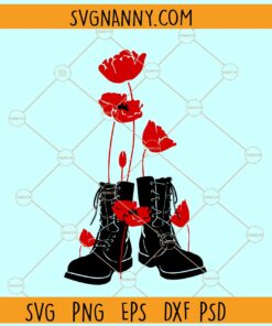 Lest we forget svg, Boots svg, remembrance day svg