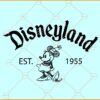 Magic Castle Est 1955 SVG, Disneyland Castle SVG, Magic Kingdom Svg