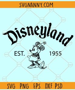 Magic Castle Est 1955 SVG, Disneyland Castle SVG, Magic Kingdom Svg