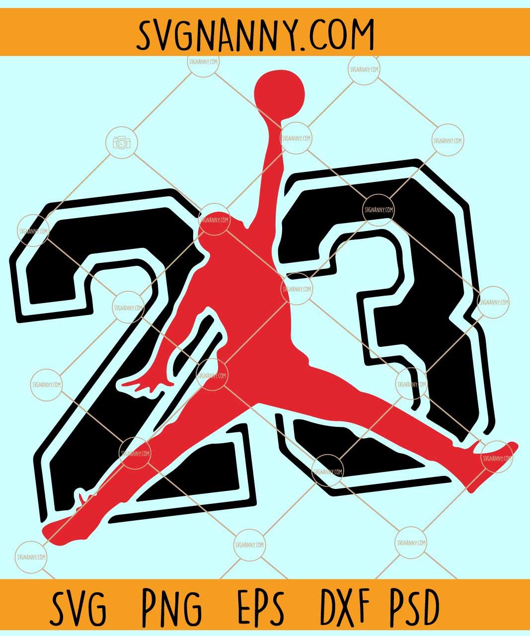 volumen Complaciente Equipo de juegos Michael Jordan 23 SVG, Jordan logo SVG, Basketball Svg, Air Jordan svg,  Jump Man Svg