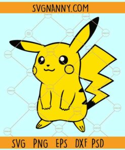 Pokeman svg file, Pikachu SVG, Pokemom clipart svg, Pikachu Pokemom svg File