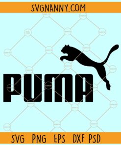 Puma label svg, Puma logo svg, Puma Fashion Brand Logo svg, Fashion svg, Fashion Wear Svg