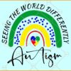 Seeing the world differently svg, Puzzle Piece Svg, Autism Support svg, Autism Awareness svg