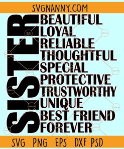 Sister Definition Svg, Sister Shirt svg, Sister Dictionary svg, Sister svg file, Sister Dictionary Sign Svg File