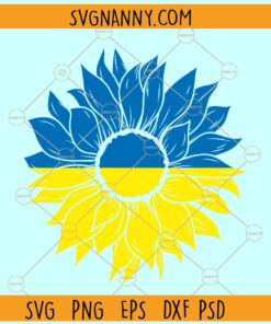 Ukrainian flag sunflower SVG, Ukraine Rainbow SVG, Support Ukraine svg, Peace Love SVG