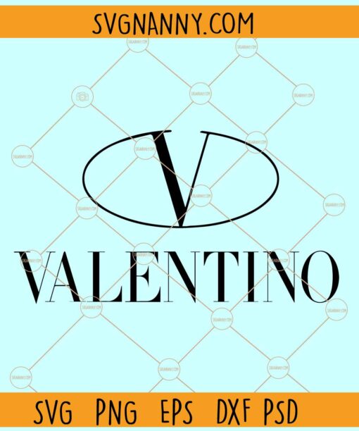 Valentino label svg, Valentino svg, Valentino Fashion Brand Logo svg, Fashion svg
