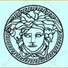 Versace Medusa SVG, Medusa Svg, Greek mythology svg, Medusa head svg