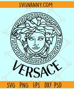 Versace logo svg, Versace Medusa svg, Versace Fashion Brand Logo svg