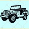 Willy's Jeep classic car svg, Jeep Vector svg, Jeep svg files, Jeep Silhouette svg