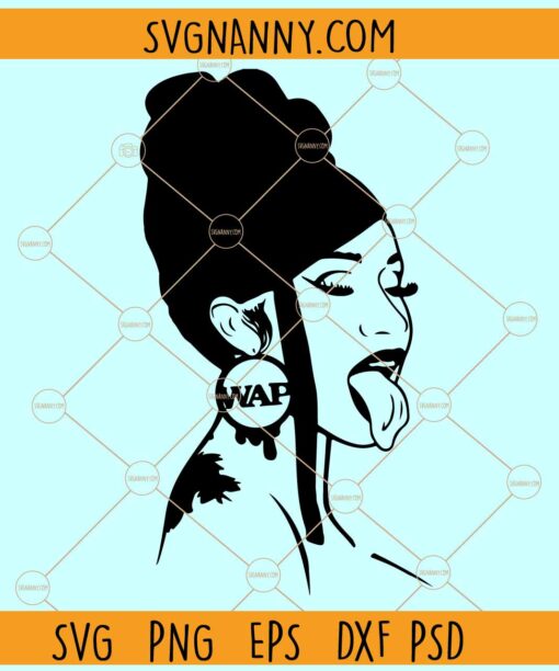 Cardi B WAP svg, Cardi B clipart svg, Meg Thee Stallion Svg, WAP Svg, Celebrity Svg