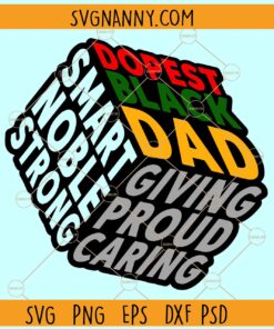 Dopest black dad SVG, Black Father Svg, Black Dad Svg, Afro King Father Svg