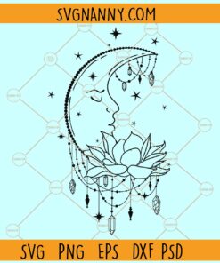 Dreamcatcher Moon svg, Dream Catcher Png, Dreamcatcher Clipart svg