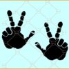 Duck duck wave hands SVG, Duck Duck Wave for Jeep SVG, Duck Wave svg