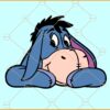 Eeyore donkey SVG, Eeyore Donkey Winnie the Pooh Svg, Cartoon Svg, Eeyore Donkey png