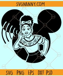 Encanto Dolores Madrigal SVG, Disney Encanto Dolores Madrigal svg, Disney svg