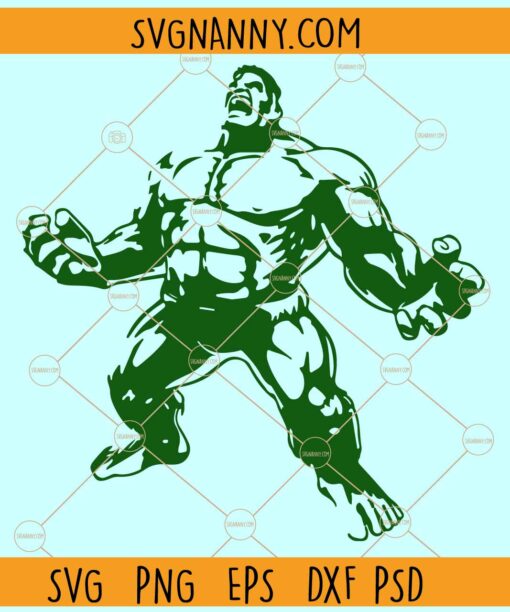 Incredible hulk SVG, Hulk Svg, Incredible Hero SVG, Incredible Hulk clipart svg