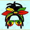 Juneteenth dreadlocks SVG, Black Lives Matter Svg, Freedom Day, BLM Svg