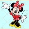 Minnie Mouse layered SVG, Minnie Mouse SVG, minnie mouse clipart SVG, Disney character svg