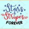 Stars & Stripes Forever SVG, Stars & Stripes SVG, American Flag Stars SVG