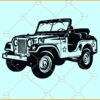 Willys Jeep classic car Clip Art svg, Jeep Svg, Jeep clipart Svg, Jeep Lovers Svg