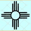 Zia Symbol SVG, New Mexico Zia Sun Shape svg, Zia Sun svg, Zia symbol svg, New Mexico Svg