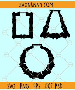 Bamboo earring templates SVG, Bamboo earring SVG, Bamboo earring Wall Décor SVG