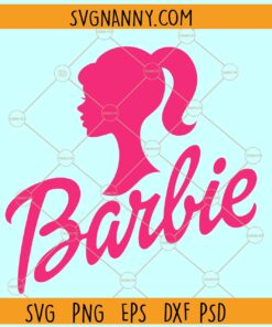 Barbie head SVG, Barbie Face SVG, Diva SVG, Barb SVG, Barbie Font SVG