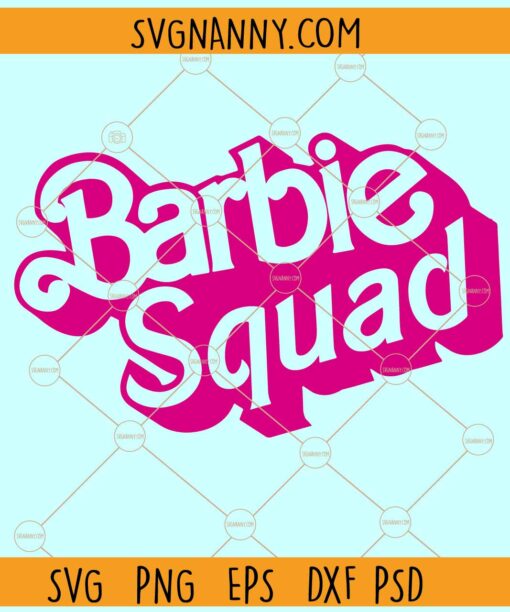 Barbie squad SVG, Barbie SVG File, Barbie Clipart SVG, Diva SVG