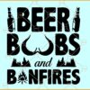 Beer Boobs and Bonfires SVG, Camping svg, funny camping svg
